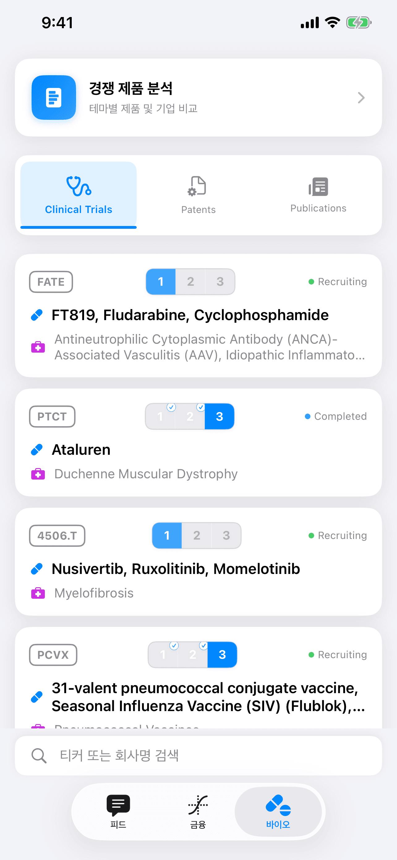 Bio — Deep R&D Intelligence